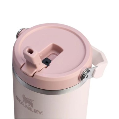 TUMBLER STANLEY ICEFLOW 2.0 FLIP STRAW 30 OZ - ROSE QUARTZ - 2