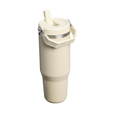 TUMBLER VASO DE ACERO INOXIDABLE STANLEY ICEFLOW 2.0 30 OZ - TOASTED ALMOND - 3