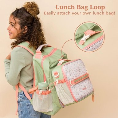SET BENTGO MOCHILA ESCOLAR, LONCHERA Y TOMATODO WHIMSY Y WONDER - GEO SPECKLE - 3