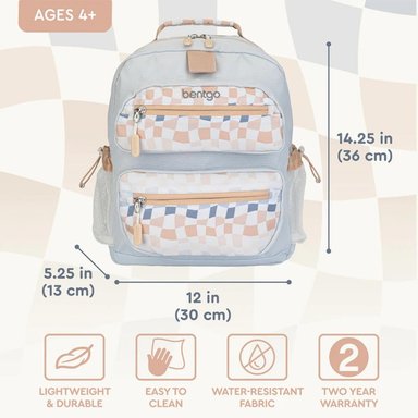 SET BENTGO MOCHILA ESCOLAR, LONCHERA Y PORTA LONCHERA WHIMSY Y WONDER - GRADIENT - 3