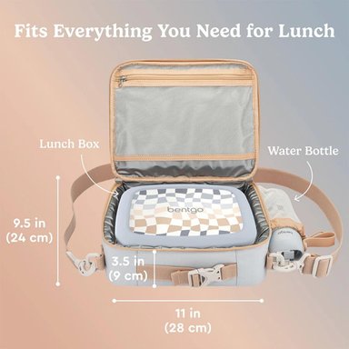 SET BENTGO MOCHILA ESCOLAR, LONCHERA Y PORTA LONCHERA WHIMSY Y WONDER - GRADIENT - 9