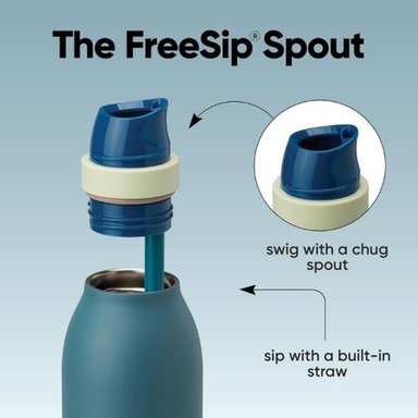 BOTELLA DE ACERO INOXIDABLE OWALA FREESIP TWIST 24 OZ - MEZCLILLA - 3