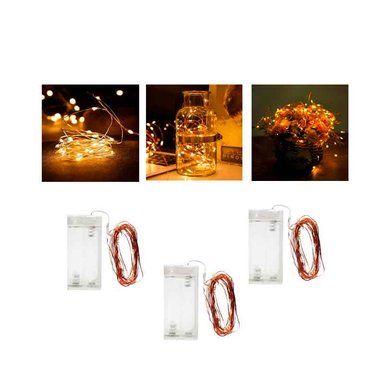 LUCES HADA PACK DE 3 UNDS DE LUCES DE 3MTS C/U - 3