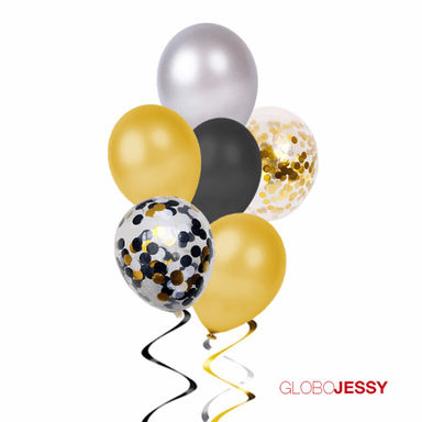 KIT DECORATIVO GLOBOS GRADUACIÓN N°4