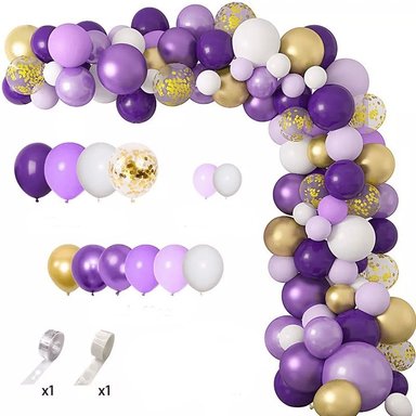 ARCO PARCIAL DE GLOBOS DECORATIVO -