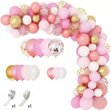 SEMI ARCO DECORATIVO DE GLOBOS