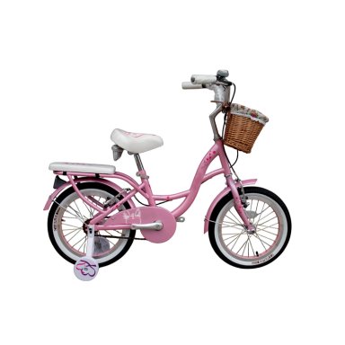 BICICLETA VINTAGE ARO 16 ROSADO