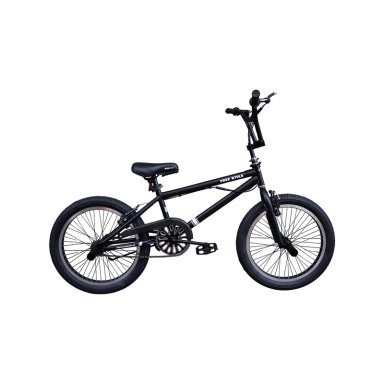 BICICLETA BMX FREESTYLE ARO 20 CON TIMÓN 360° NEGRA