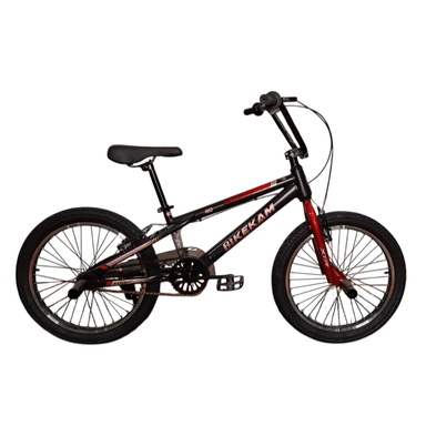 BICICLETA BMX MAYDOL FREESTYLE ARO 20 NEGRA CON ROJA