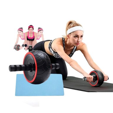 RUEDA ABDOMINAL FITNESS PROFESIONAL CON RESISTENCIA CINÉTICA Y ASAS ERGONÓMICAS - 3