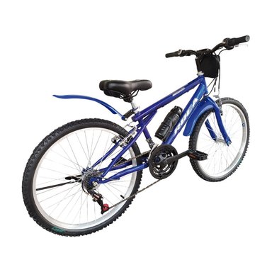 BICICLETA MTB MAYDOL ARO 24 CON 16 VELOCIDADES AZUL - 3