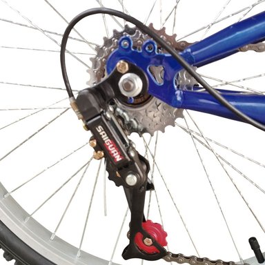 BICICLETA MTB MAYDOL ARO 24 CON 16 VELOCIDADES AZUL - 5