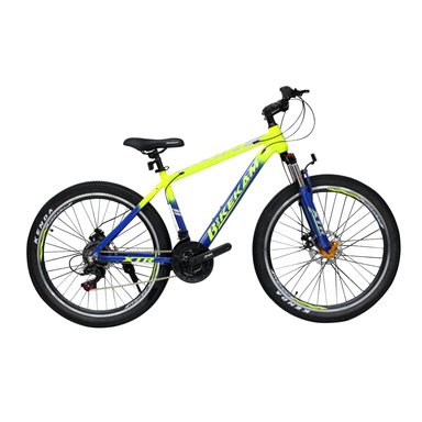BICICLETA MONTAÑERA ROMA ARO 26 - CUADRO DE ALUMINIO Y SHIMANO 21V  AMARILLO - 1