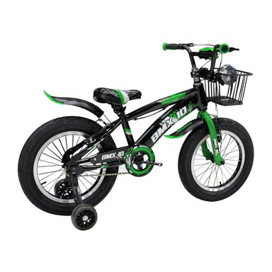 BICICLETA BMX ARO 16 PARA NIÑOS CON LUZ DELANTERA  TAPABARRO Y CANASTA AMPLIA - 3