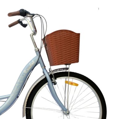 BICICLETA URBANA KOMBAT LADY ARO 24 CON CANASTA, PARRILLA Y 7 VELOCIDADES - 2