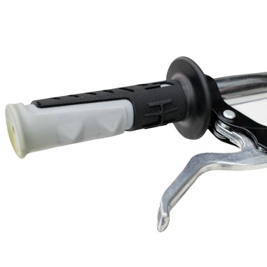 BICICLETA BMX ARO 20 CON TRIPLE SUSPENSIÓN, FRENOS DE DISCO Y AROS DE MAGNESIO NEGRO CON GRIS - 5
