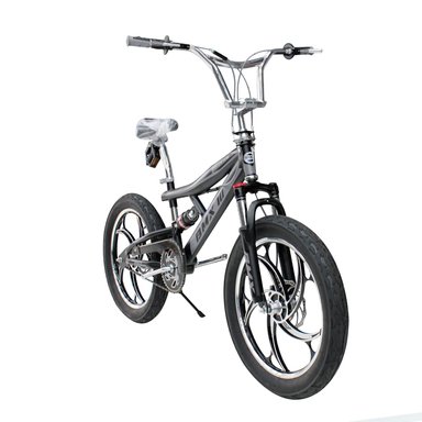 BICICLETA BMX ARO 20 CON DOBLE SUSPENSIÓN FRENOS DE DISCO Y 4 PEGS - 2