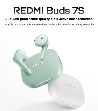 AUDIFONOS XIOAMI REDMI BUDS 7S 6.5 REPROD. VERDE - 2