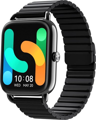 HAYLOU SMARTWATCH RS4 PLUS PANTALLA AMOLED CORREA MAGNETIC - NEGRO