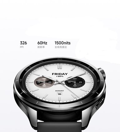 SMARTWATCH XIAOMI WATCH S4 AMOLED LLAMADASGPS - PLATEADO - 2