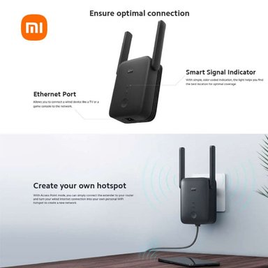 REPETIDOR WIFI XIAOMI AC1200 BANDA WIFI DUAL - 3