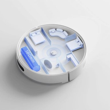 ROBOT ASPIRADOR XIAOMI S40 10000PA POTENTE SUCCION - 5