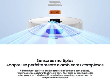ROBOT ASPIRADOR XIAOMI S40C  POTENTE SUCCIÓN DE 5000PA NAVEGACIÓN LÁSER LDS - 3