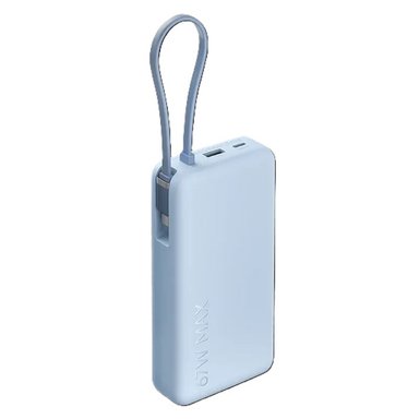 POWER BANK XIAOMI 67W 20000MHA (CABLE INTEGRADO) AZUL HIELO - 3