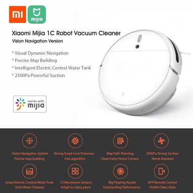 KIT DE REPUESTOS PARA ROBOT DE LIMPIEZA XIAOMI VACUM MOP 2 / MOP 1C - 2