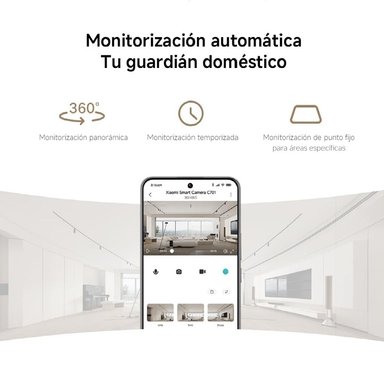 CAMARA DE SEGURIDAD XIAOMI C701 4K ULTRA HD 8MP - BLANCO - 5