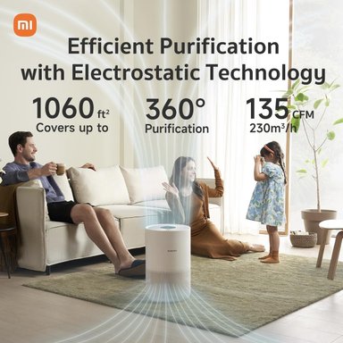 PURIFICADOR DE AIRE XIAOMI SMART AIR PURIFIER 4 COMPACT - 3