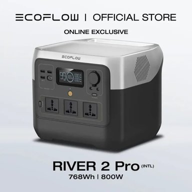 ESTACIÓN DE ENERGÍA PORTÁTIL ECOFLOW RIVER 2 PRO 768WH 800W IN - 1