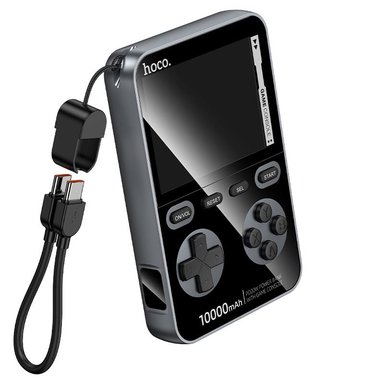 POWER BANK HOCO 10000MAH 20W CONSOLA DE JUEGOS RETRO Q47 - GREY - 5