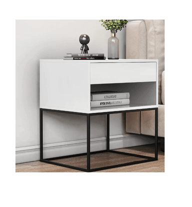 VELADOR MODERNO ALICE BLANCO