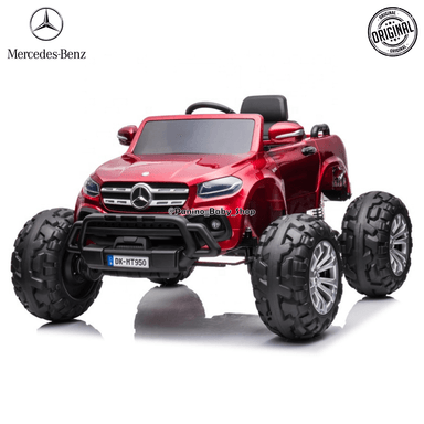 CARRO A BATERÍA 24V MERCEDES -TRUCK X CLASS- ROJO - 1
