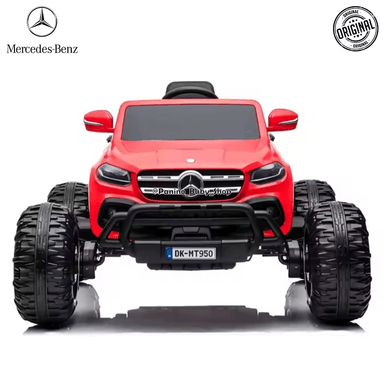 CARRO A BATERÍA 24V MERCEDES -TRUCK X CLASS- ROJO - 2