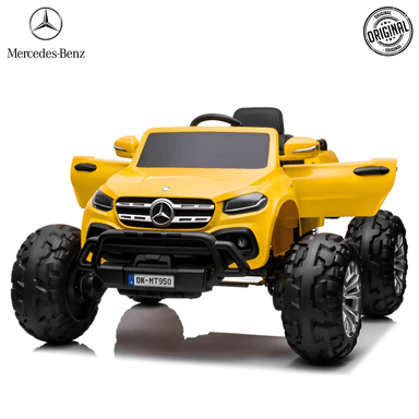 CARRO A BATERÍA 24V MERCEDES -TRUCK X CLASS- AMARILLO - 1
