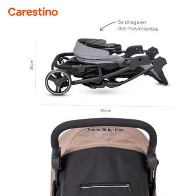 COCHE CUNA TRAVEL SYSTEM CARESTINO -CITY TRAVEL V3- VISÓN - 5