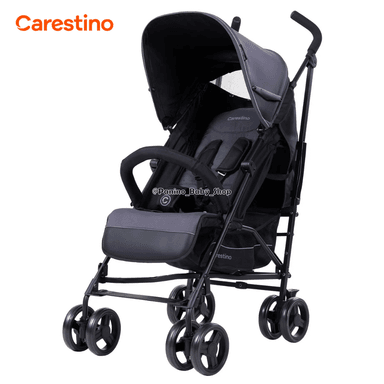 COCHE BASTÓN DE PASEO PLEGABLE CARESTINO -CAPRI V2- GRAFITO