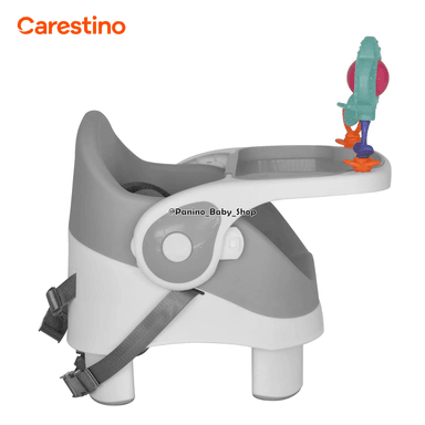 SILLA DE COMER PORTATIL CARESTINO -BOOSTER- GRIS - 2