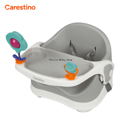 SILLA DE COMER PORTATIL CARESTINO -BOOSTER- GRIS - 4