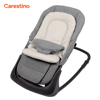 MECEDORA PORTATIL C-VIBRACIÓN DE AUTO CARESTINO -BREEZE- GREIGE