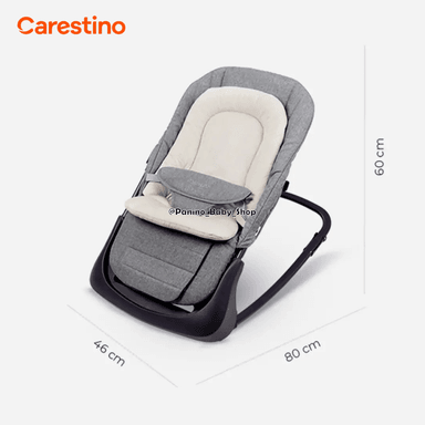 MECEDORA PORTATIL C-VIBRACIÓN DE AUTO CARESTINO -BREEZE- GREIGE - 4