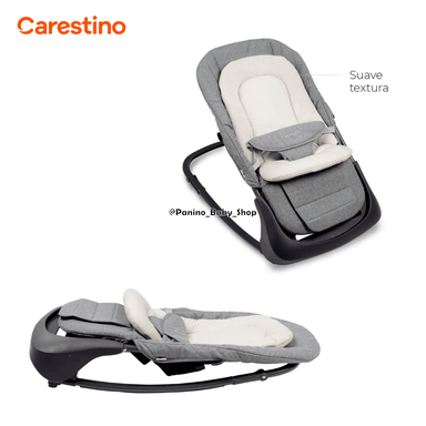 MECEDORA PORTATIL C-VIBRACIÓN DE AUTO CARESTINO -BREEZE- GREIGE - 5