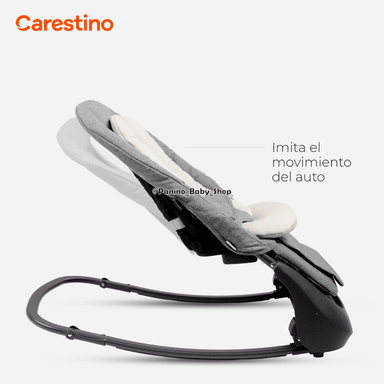 MECEDORA PORTATIL C-VIBRACIÓN DE AUTO CARESTINO -BREEZE- GREIGE - 8