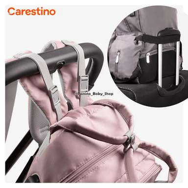 BOLSO PAÑALERA TÉRMICA CARESTINO -PRAGA V2- GREIGE - 6