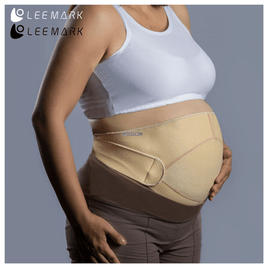 FAJA DE SOPORTE PARA EMBARAZO PRE PARTO -LM121- BEIGE
