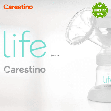 EXTRACTOR DE LECHE SACALECHE MANUAL CARESTINO -LIFE M- GRIS - 2