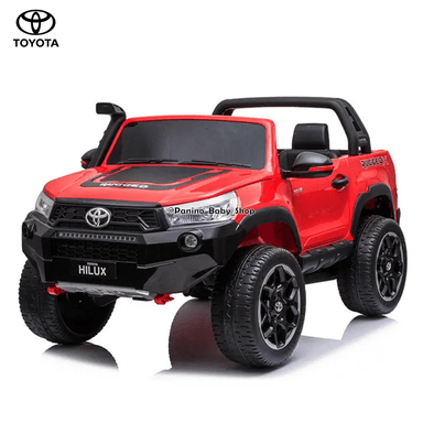 CARRO A BATERÍA TOYOTA HILUX PARA NIÑOS -RUGGED X- BLANCO - 1
