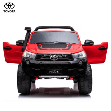 CARRO A BATERÍA TOYOTA HILUX PARA NIÑOS -RUGGED X- BLANCO - 6